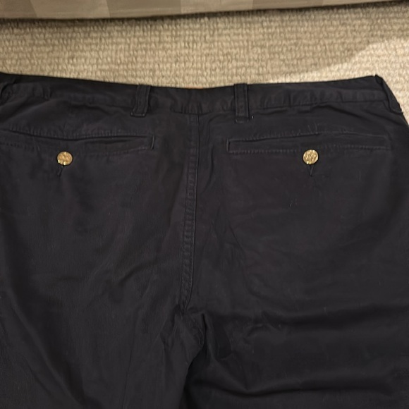 Tory Burch Navy boyfriend Bermuda chino short size 31 - Picture 4 of 6
